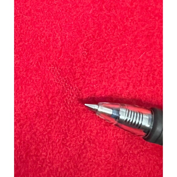 Vtg MERONA Women's Plus Size 24-26W Wool Peacoat Double Breasted Red Winter Warm - Picture 10 of 11